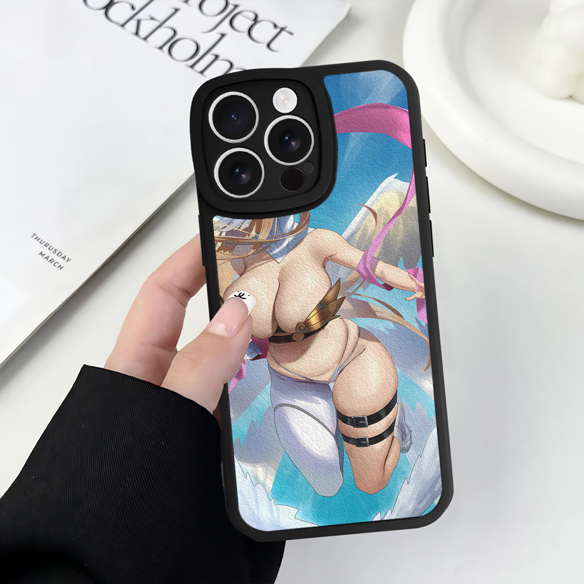（画像用） Digimon デジタルモンスター/デジモン 【iPhone 16シリーズ対応】シリコンスマホケース（レザー調） 材質：シリコン